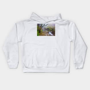 Dimosari canyon, Evia island Kids Hoodie